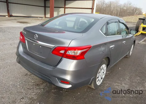 2017 Nissan Sentra S из США, поврежденный, VIN 3N1AB7AP2HY382829